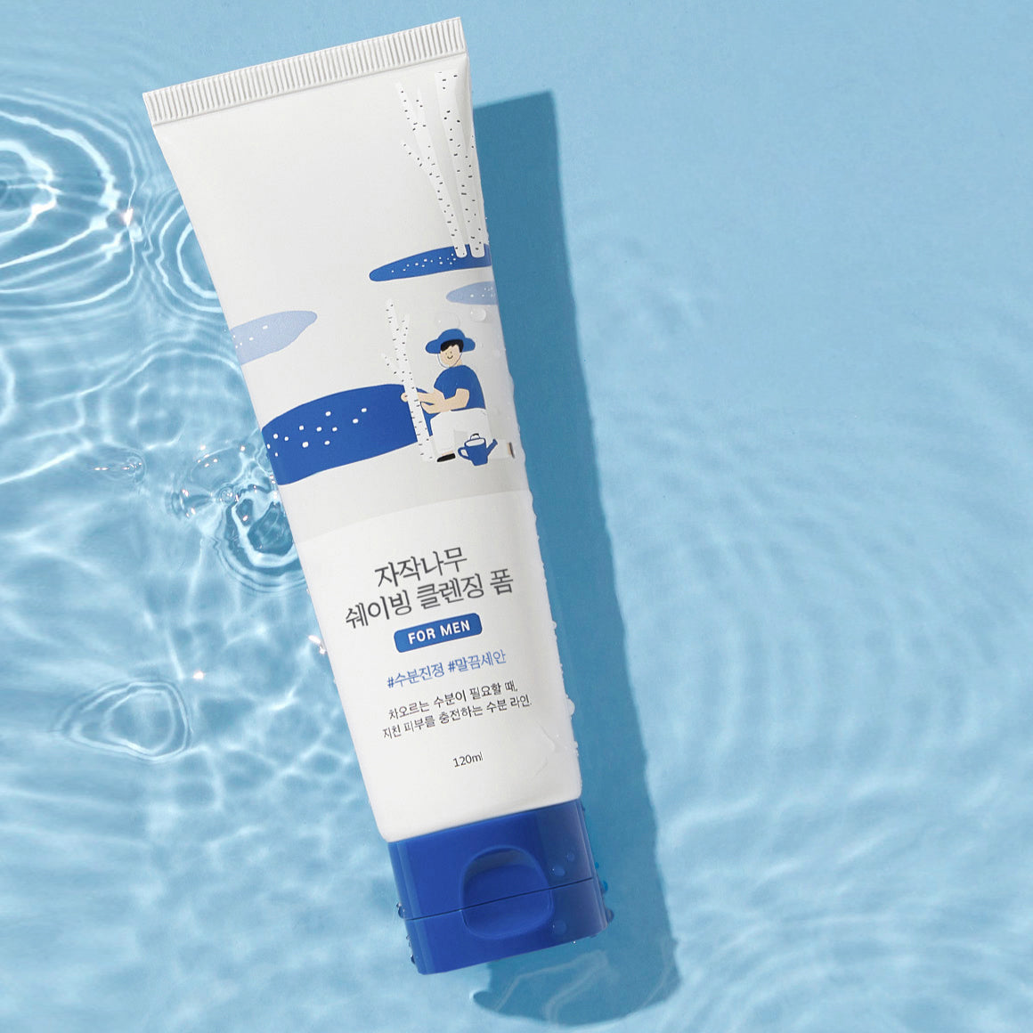 ROUND LAB For Men Birch Shaving Cleansing Foam 120ml