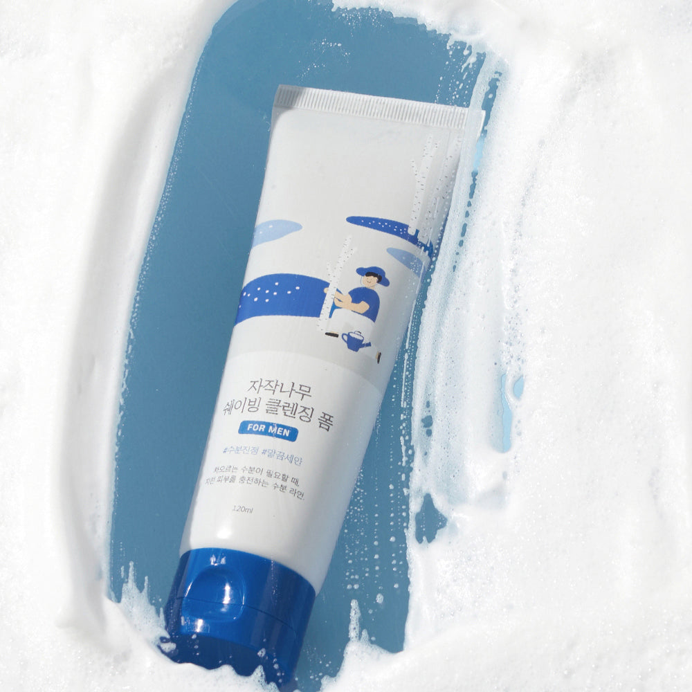ROUND LAB For Men Birch Shaving Cleansing Foam 120ml