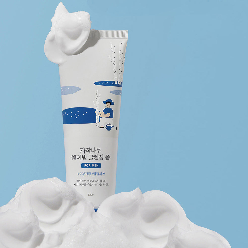 ROUND LAB For Men Birch Shaving Cleansing Foam 120ml