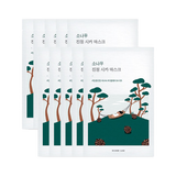 ROUND LAB Hoja de máscara de cica de pino 27 ml x 10ea