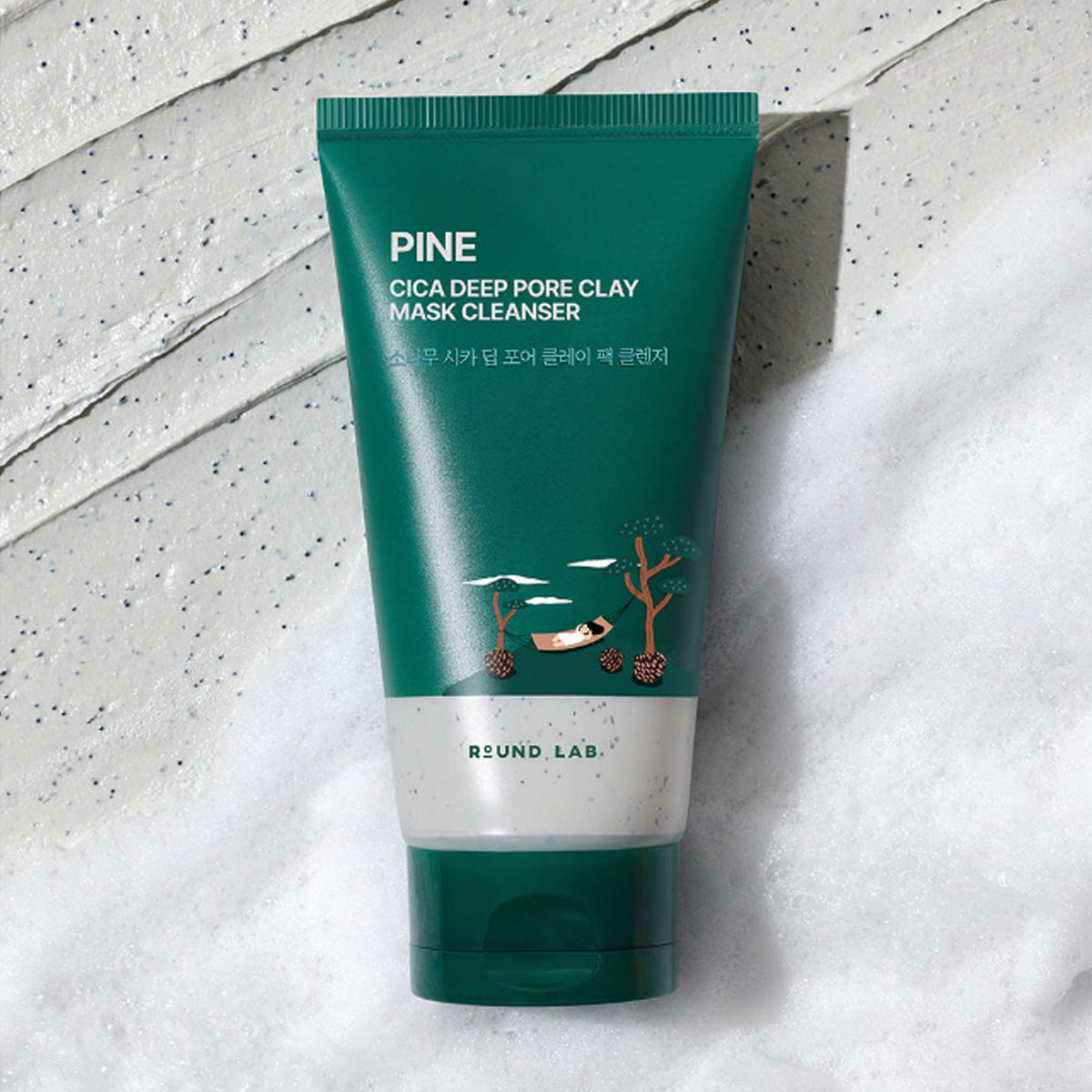 ROUND LAB Pine Cica Deep Pore Clay Mask Cleanser 150ml