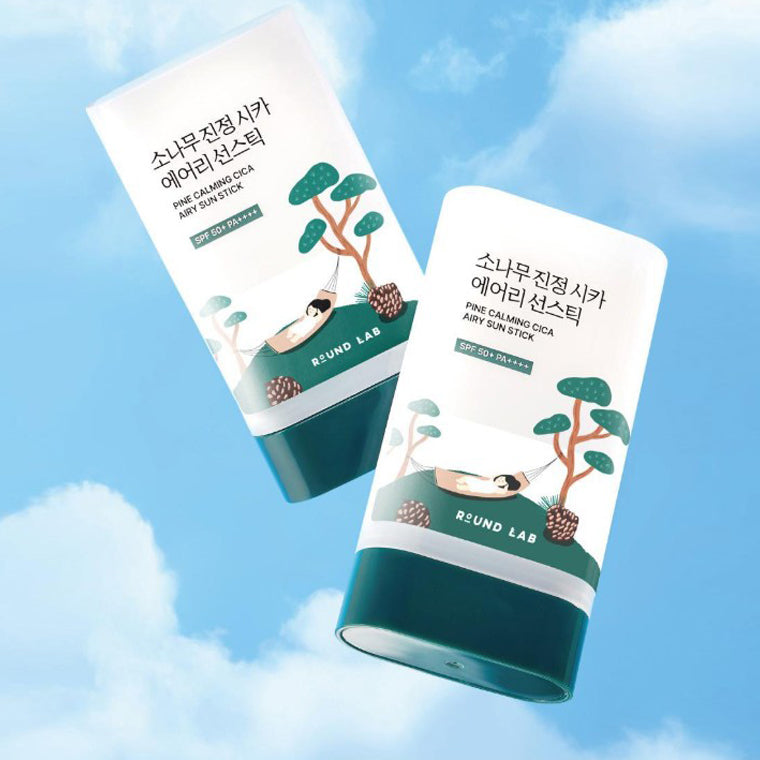 ROUND LAB Pine Soothing Cica Airy Sun Stick 19g