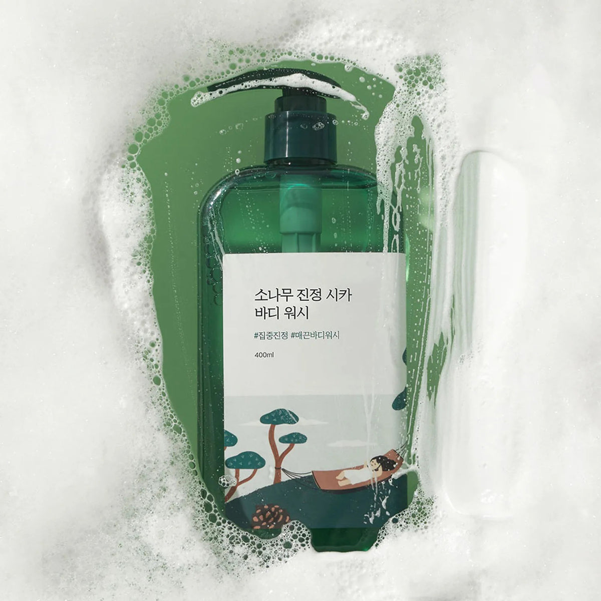 ROUND LAB Pine Soothing Cica Body Wash 400ml
