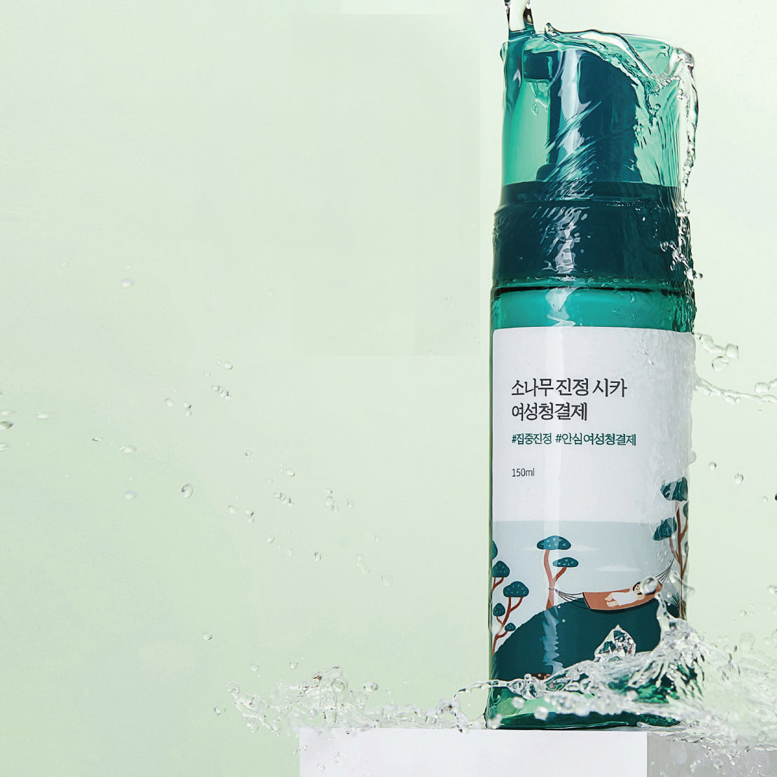 ROUND LAB Pine Soothing Cica Feminine Wash 150ml