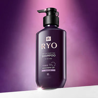 RYO 9EX PEDICIOS DE Pérdida de cabello Experto Champú para el cuero cabelludo aceitoso 400ml