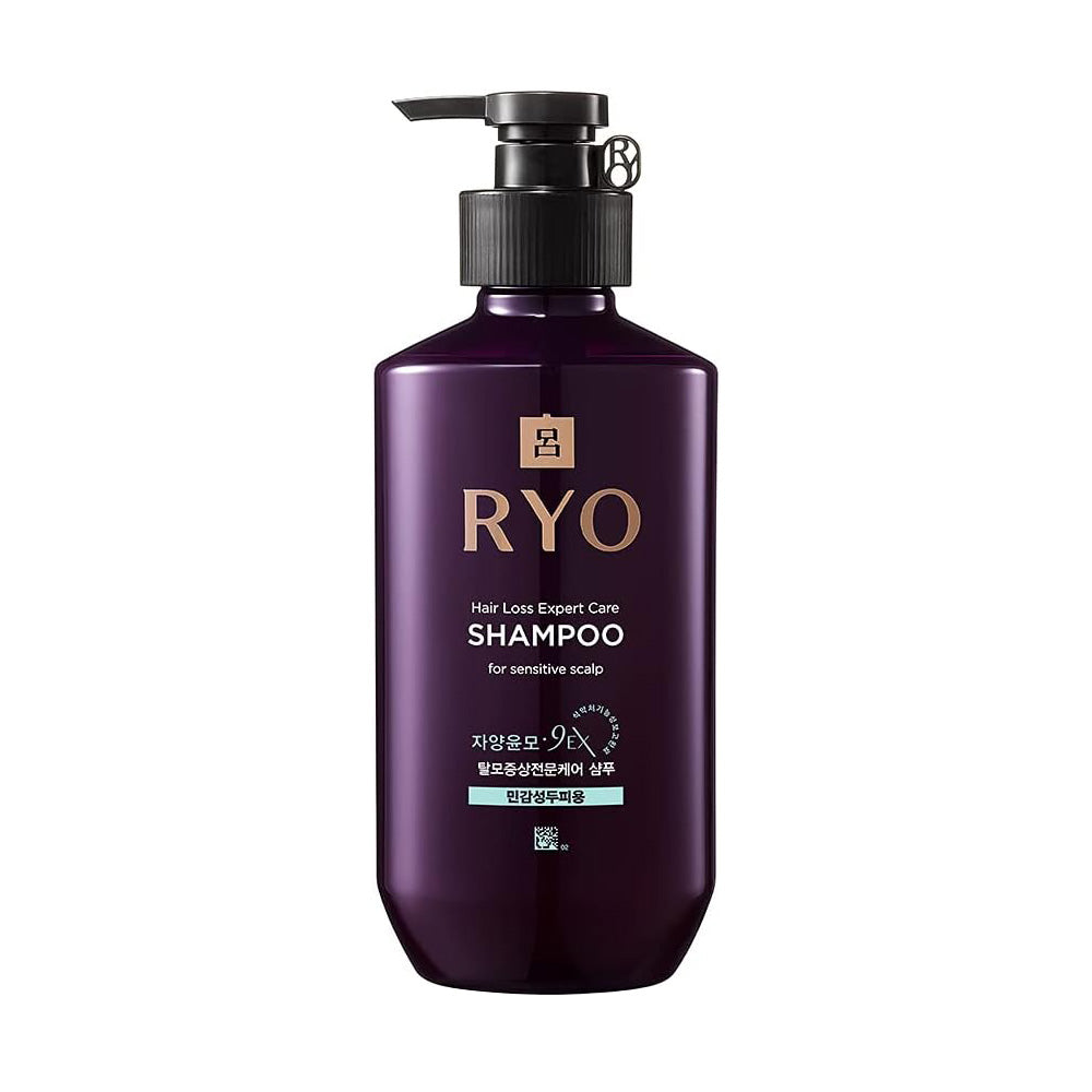 RYO 9EX Hair Loss Expert Care Shampoo for Sensitive Scalp 400ml