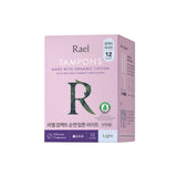 Rael Organic Cotton Compact Tampons Light – 4 Packs