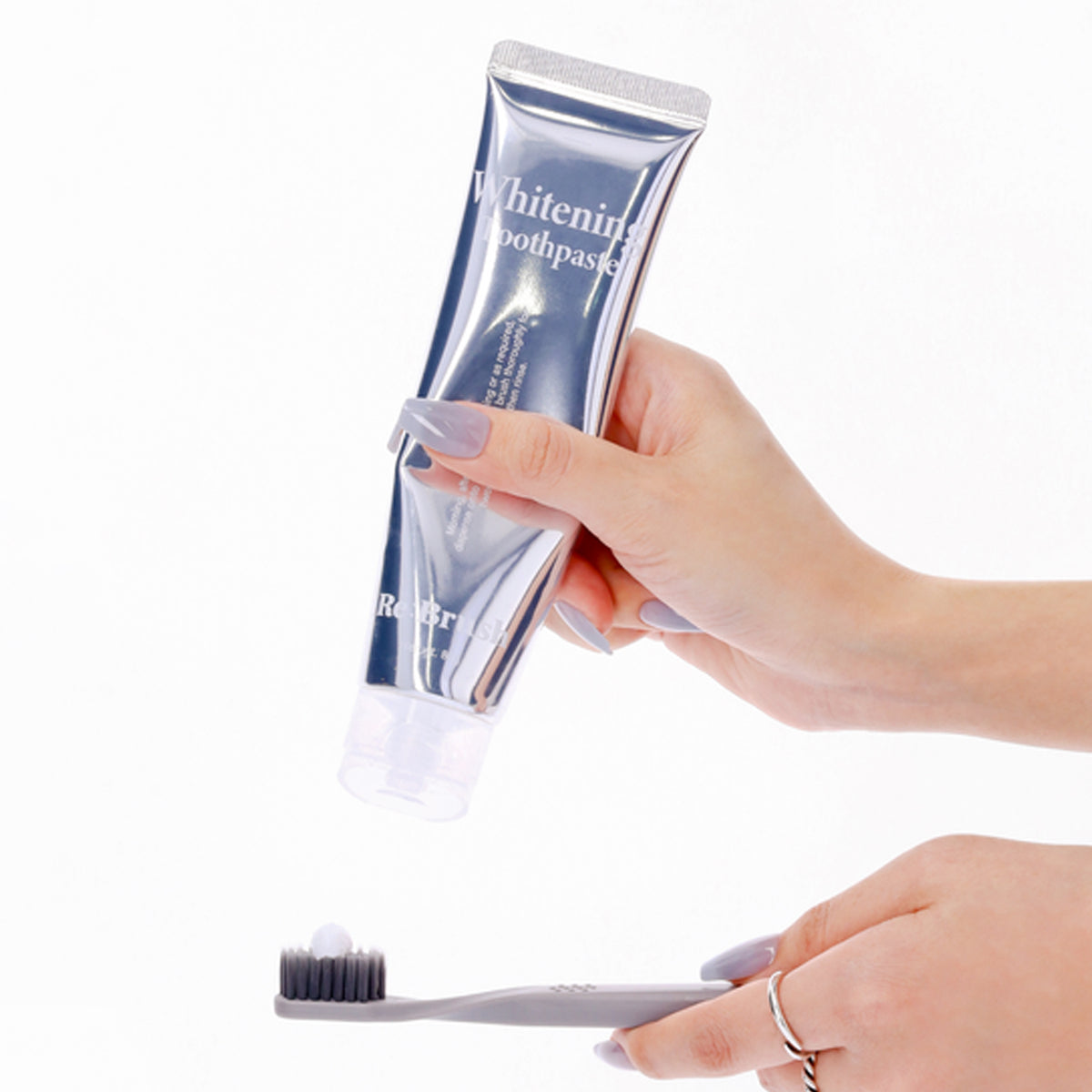 Re:Brush Radiant Whitening 2-Piece Kit (Teeth Whitening 80g + Brightening Toothpaste 40g)