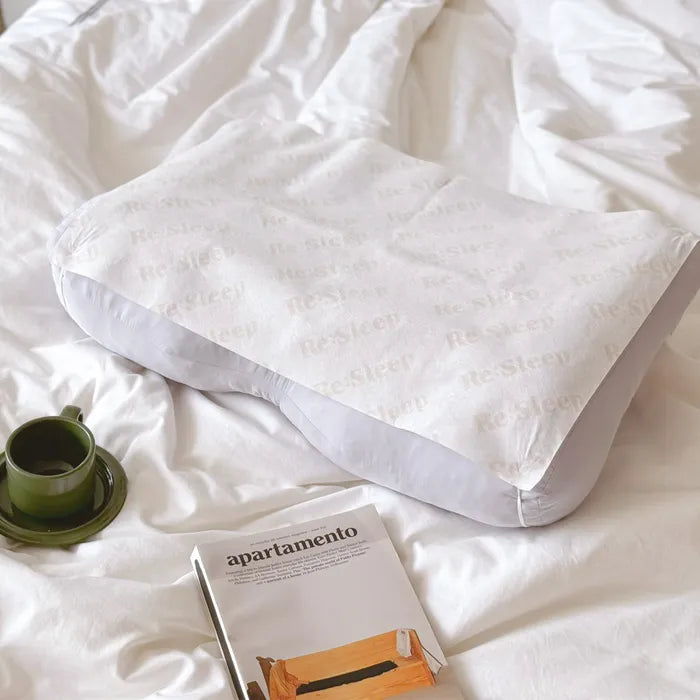 Re:Sleep [1+1] Skin-Protection MOF Antibacterial Replacement Pillow Covers (Total 8 Sheets)