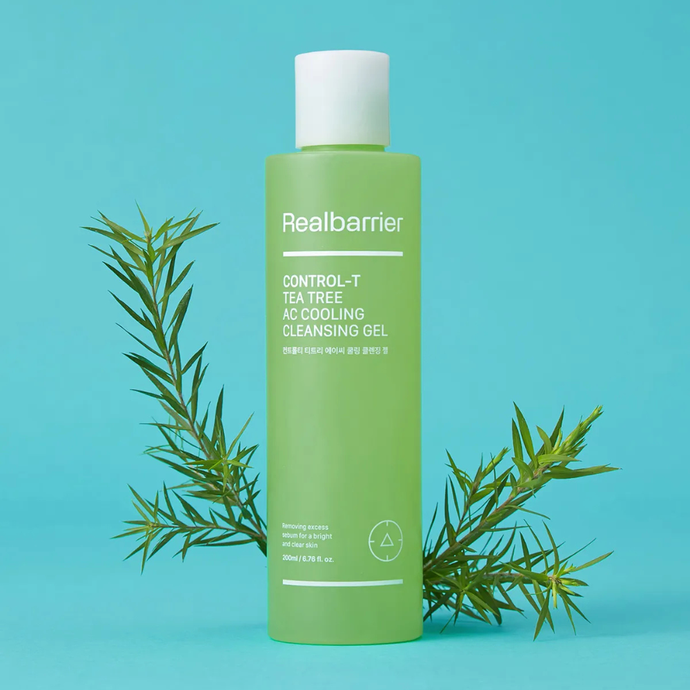 Real Barrier Control-T Tea Tree AC Cooling Cleansing Gel 200ml ...