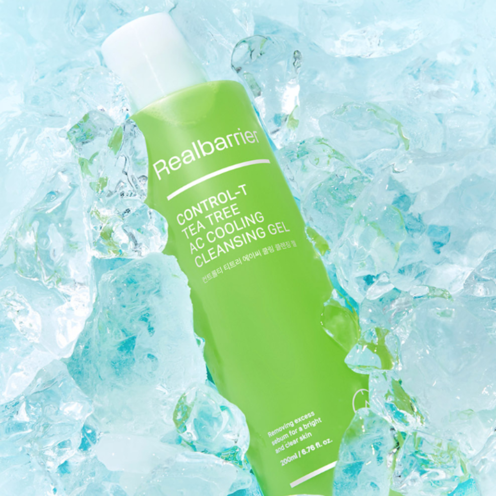 Real Barrier Control-T Tea Tree AC Cooling Cleansing Gel 200ml ...