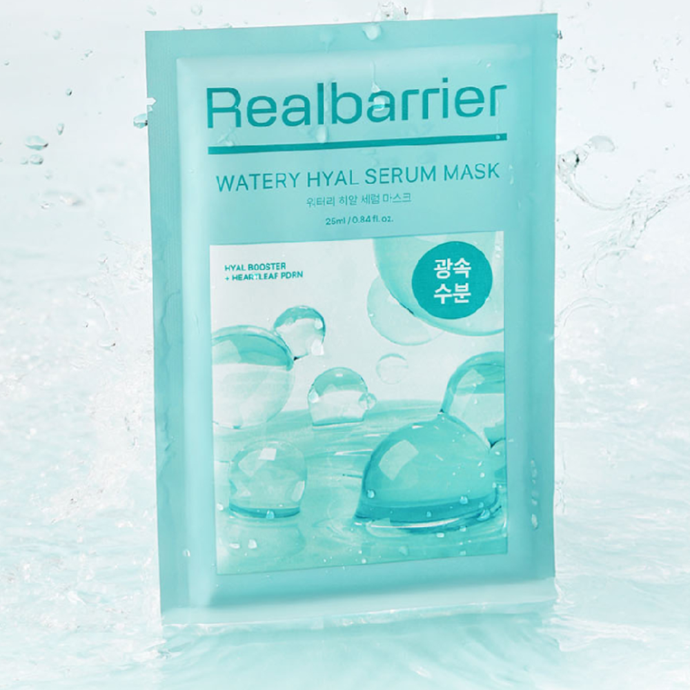 Real Barrier Watery Hyal Serum Mask 25ml X 10 sheets