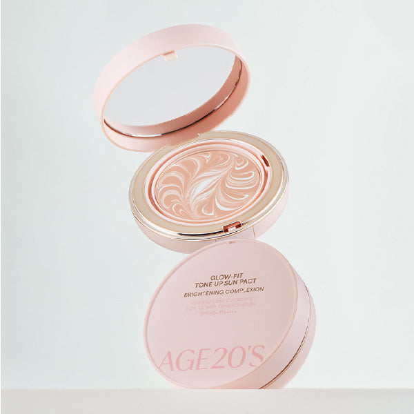 AGE20's Glow Fit Tone-Up Sun Pact (SPF50+ PA++++) 12.5g Refill