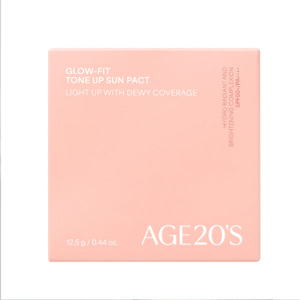 AGE20's Glow Fit Tone-Up Sun Pact (SPF50+ PA++++) 12.5g Refill