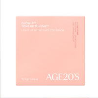 AGE20's Glow Fit Tone-Up Sun Pact (SPF50+ PA++++) 12.5g Refill