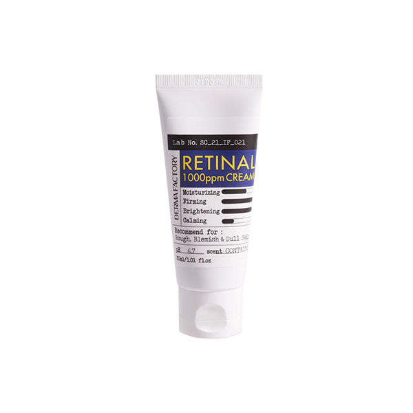 DERMA FACTORY Retinal 1000ppm Cream 30ml
