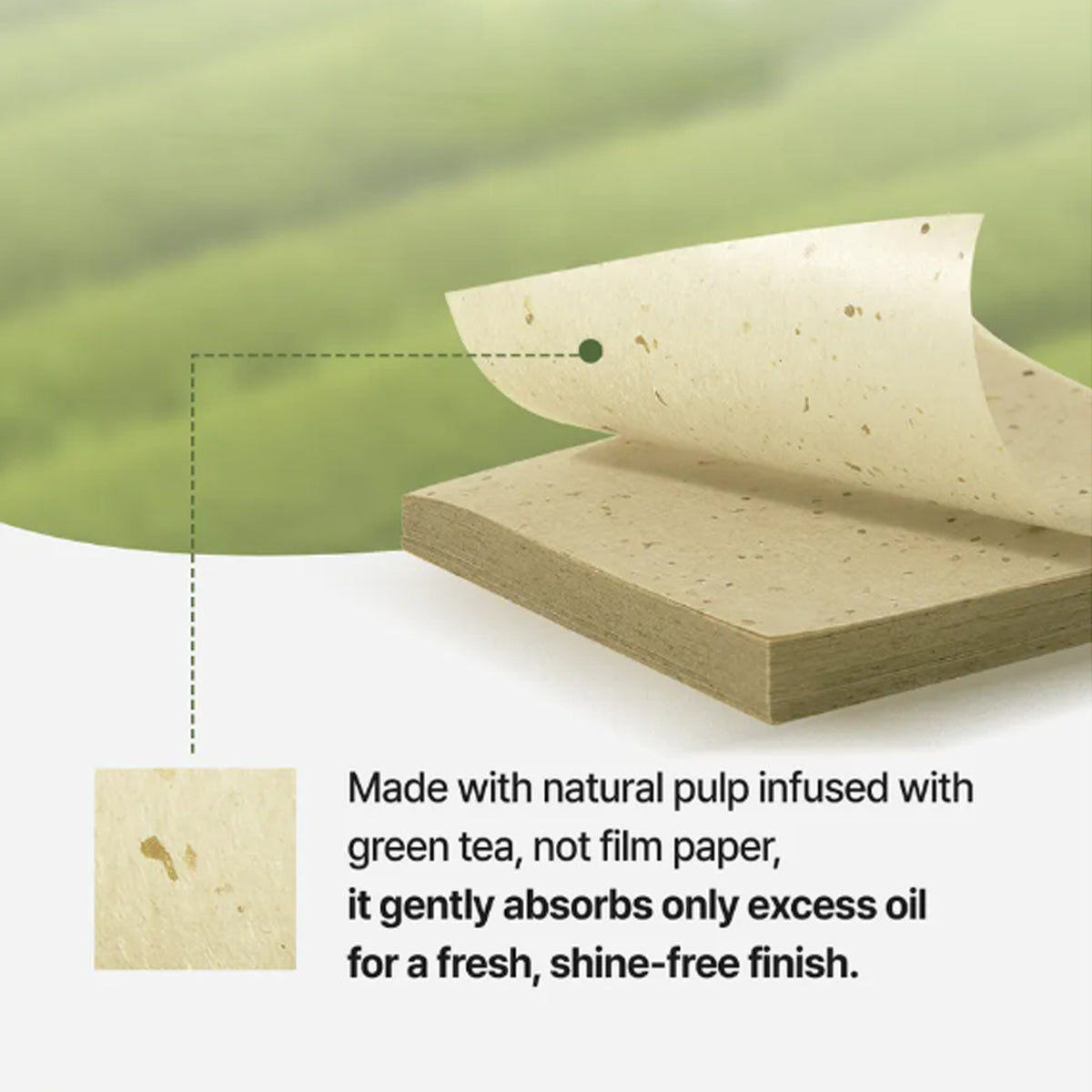 RiRe Clear Oil Paper Pact 100 Sheets