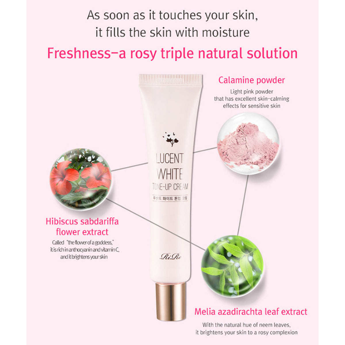 RiRe Lucent White Tone-Up Cream 40ml