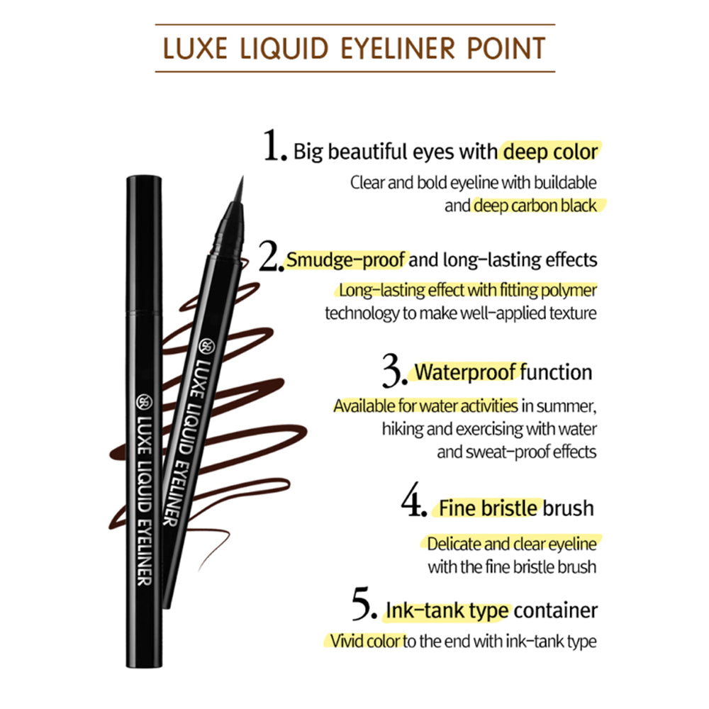 RiRe Luxe Liquid Eyeliner 0.7g 2 Colors