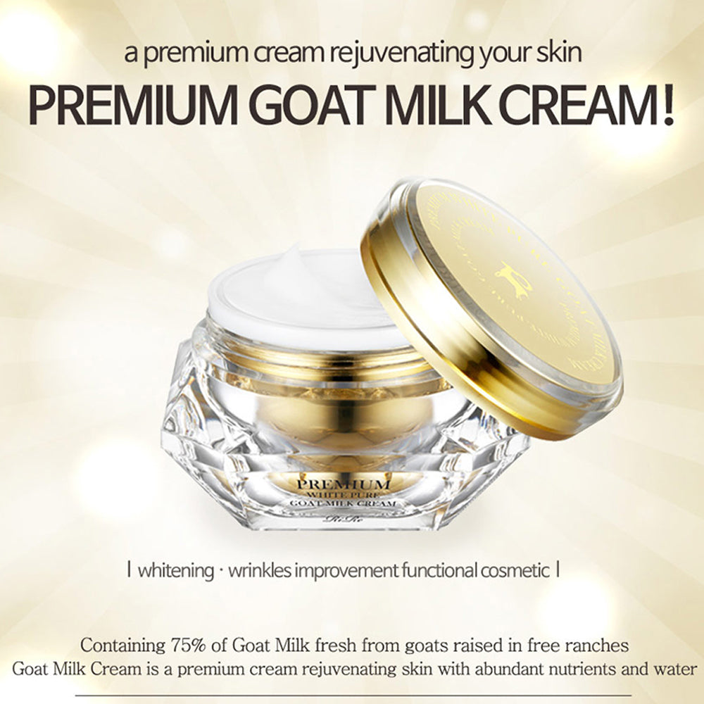 RiRe Premium White Pure Goat Milk Cream 50ml