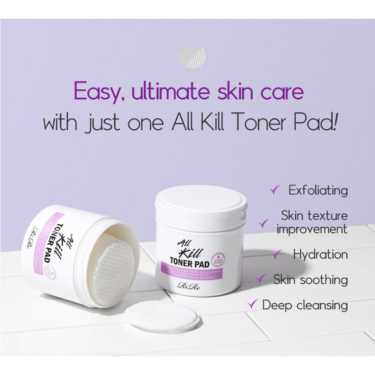 RiRe All Kill Toner Pad 70ea