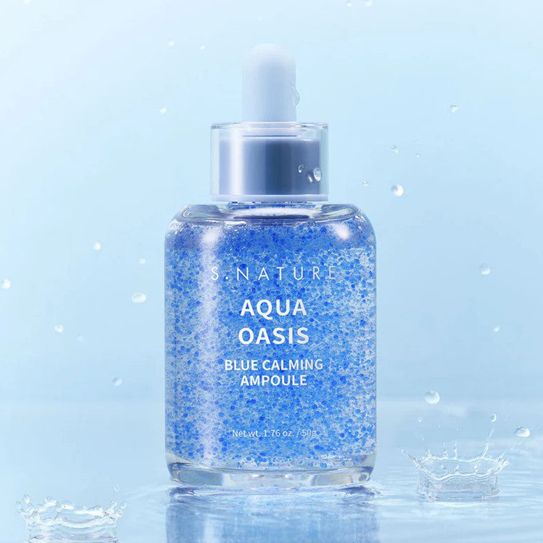 S.NATURE Aqua Oasis Blue Calming Ampoule 50ml