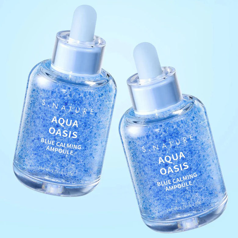 S.NATURE Aqua Oasis Blue Calming Ampoule 50ml