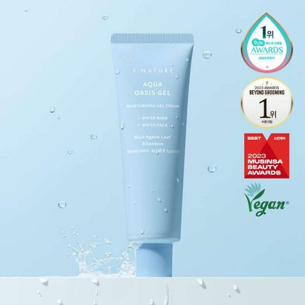 S.NATURE Aqua Oasis Gel Moisturizing Gel Cream 80ml