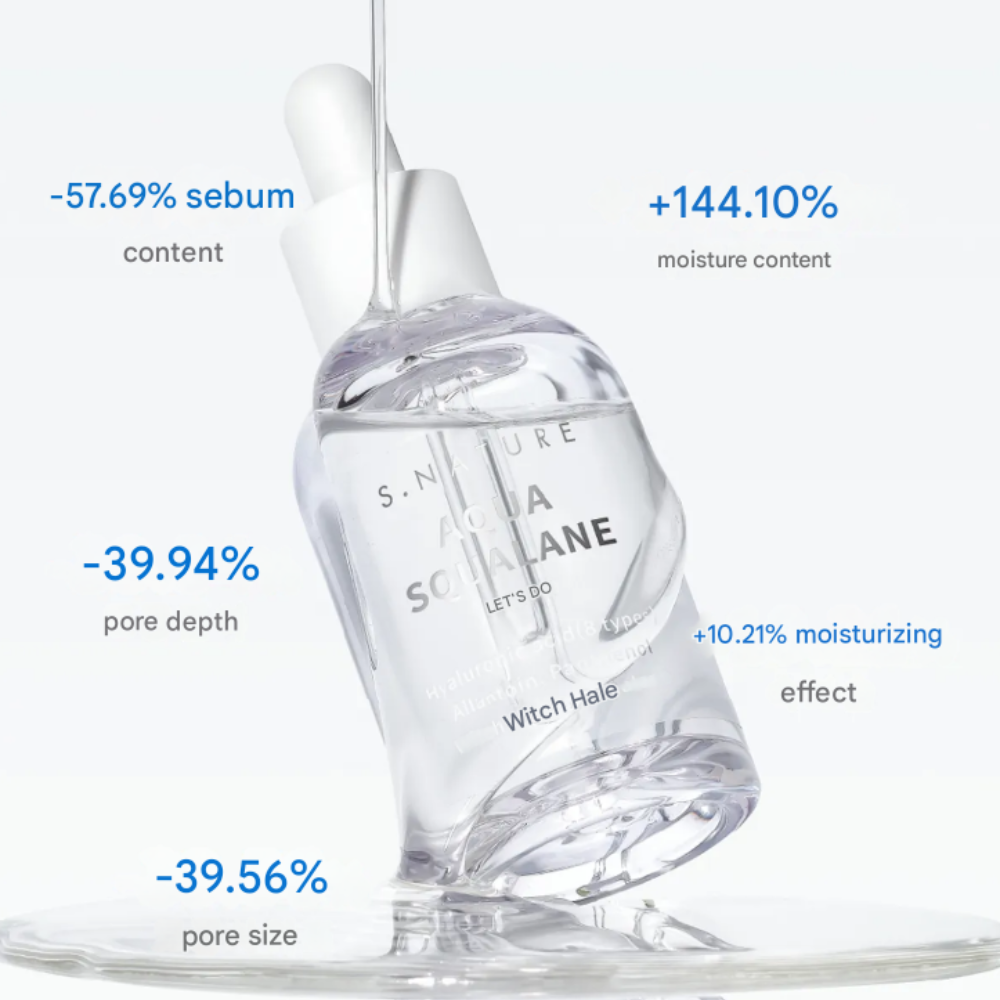 S.NATURE Aqua Oasis Hydrating Gel Cream 80ml + Squalane Serum 70ml