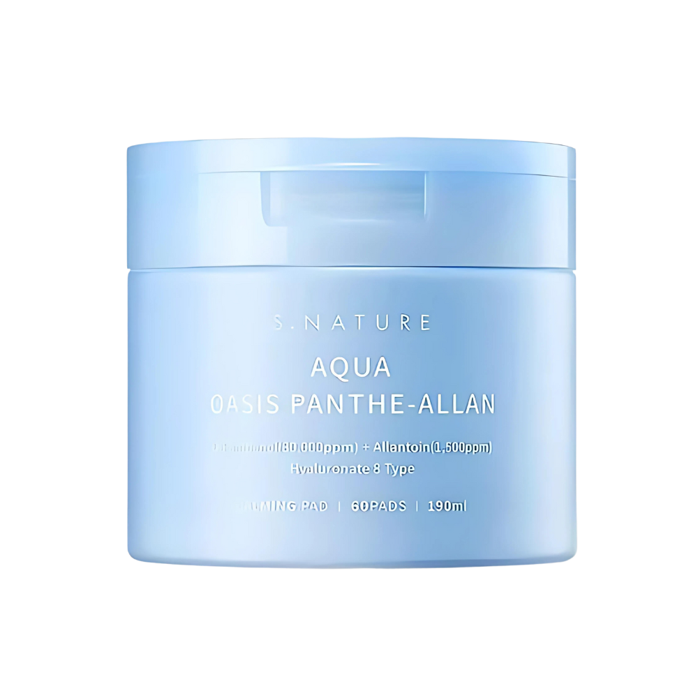 S.NATURE Aqua Oasis Panthe-Allan Calming Pad 190ml x 60ea