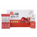 SAMJIWON BELLEZA COREANA BAEKJE Geumsan Pomegranado Collagen Jelly Stick 5.1oz / 30 Conde (5 paquete)
