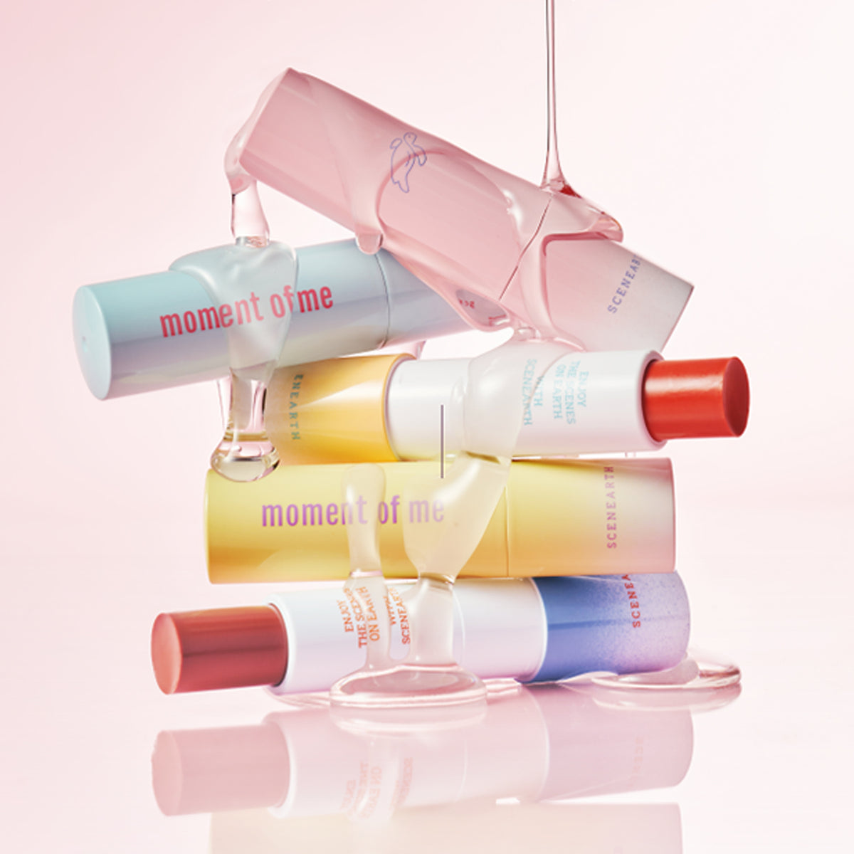 SCENEARTH Moment of Me Vegan Color Lip Balm 3.9g 5 colors