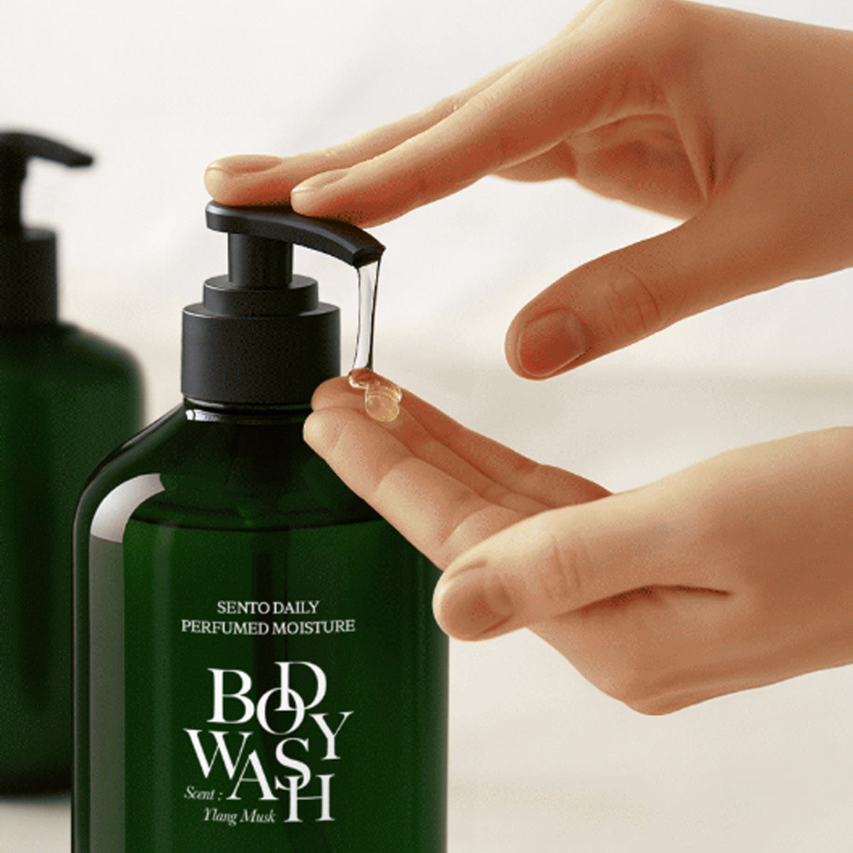 SENTO Daily Perfumed Moisture Body Wash (Ylang Musk Scent) 1,000ml x 2