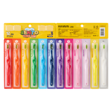 SENTO Junior Safe Deep Clean Ultra-Fine Bristle Kids Toothbrush (Step 3) - 12 Pack (Random Colors)