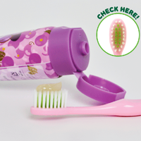 SENTO Junior Safe Deep Clean Ultra-Fine Bristle Kids Toothbrush (Step 3) - 12 Pack (Random Colors)