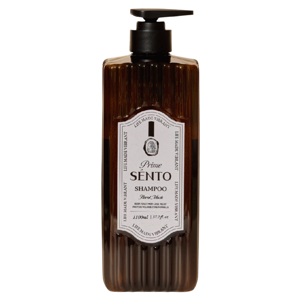 SENTO Prime 120,000PPM Brewer’s Yeast Anti-Hair Loss Protein Scalp Care Volume Shampoo (Floral Musk Scent) - 1,100ml