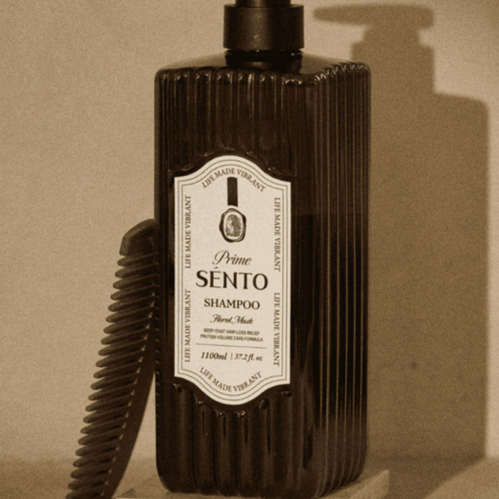 SENTO Prime 120,000PPM Brewer’s Yeast Anti-Hair Loss Protein Scalp Care Volume Shampoo (Floral Musk Scent) - 1,100ml