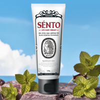 SENTO Prime High-Fluoride Black Charcoal Toothpaste (Spearmint Flavor) - 4 Pack (120g x 4)