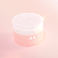 A 60ml jar of SHHOM Pore White Cleansing Balm, designed to cleanse pores and leave your skin feeling fresh and smooth.