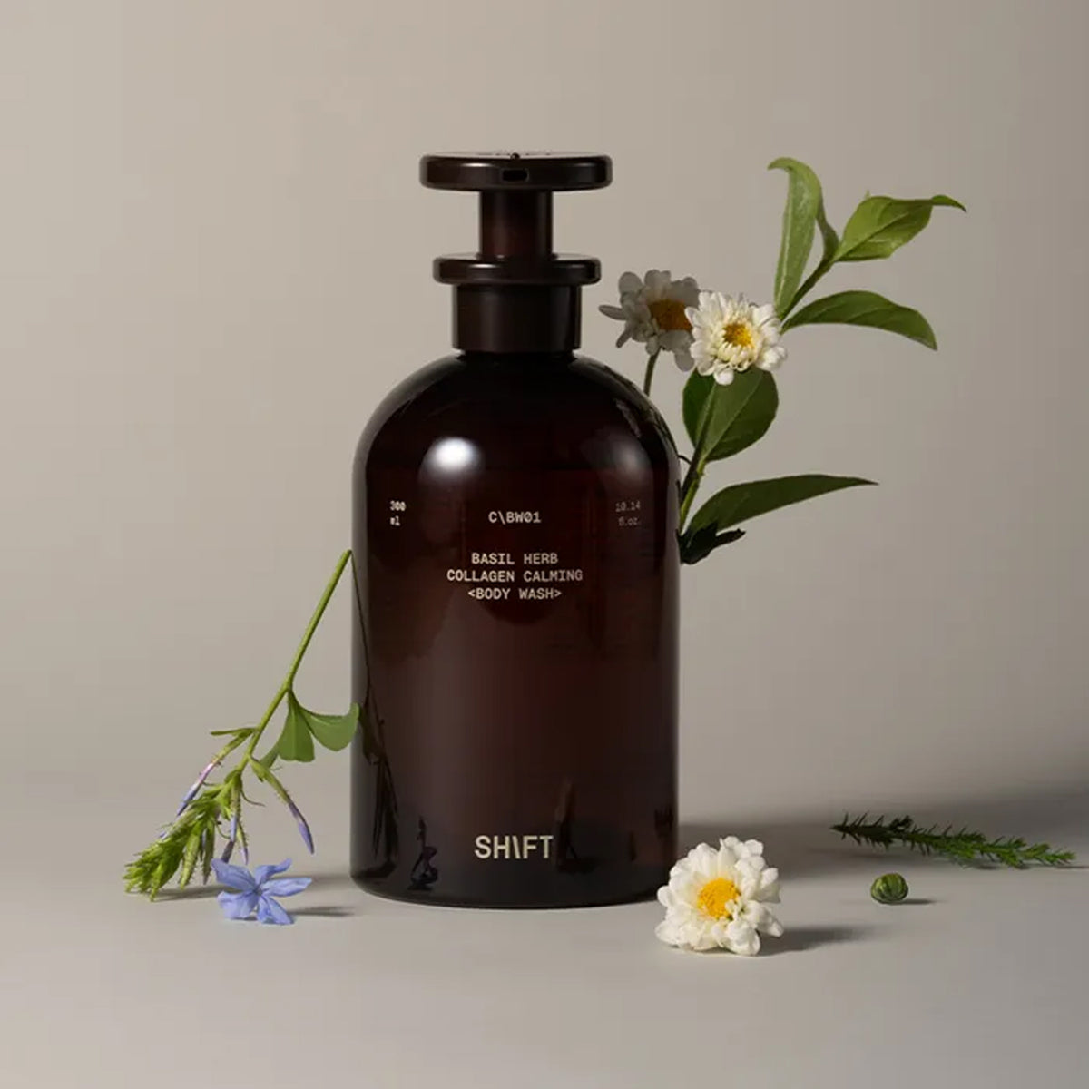 SHIFT Basil Herb Collagen Calming Body Wash 300ml