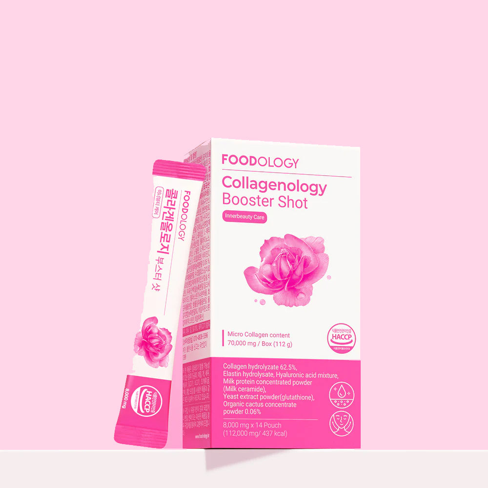 (NEWK) FOODOLOGY Collagenology Booster Shot 8,000mg x 15Pouch (148g) - DODOSKIN