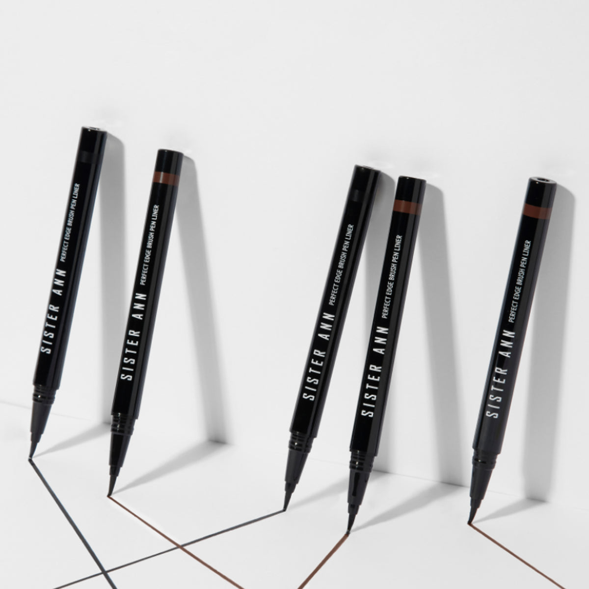 SISTER ANN Perfect Edge Brush Pen Liner 2 colors