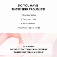 Get the SKIN1004 Madagascar Centella Poremizing Fresh Ampoule 100ml for clear, radiant skin.