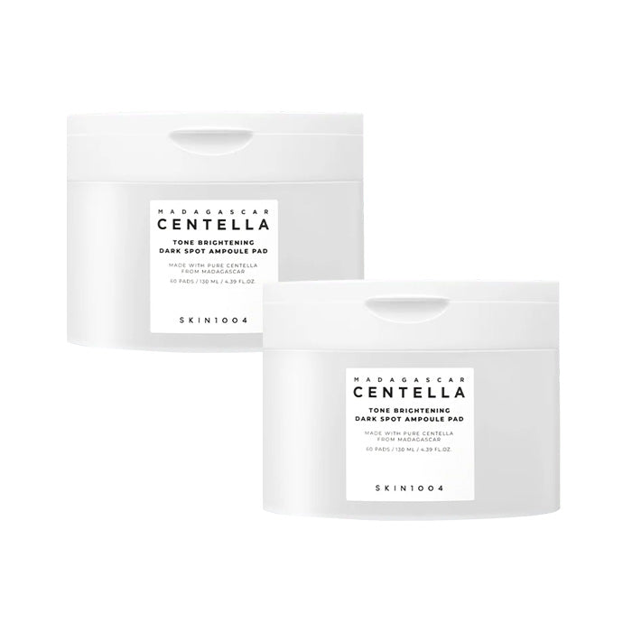 SKIN1004 Madagascar Centella Tone Brightening Dark Spot Ampoule Pads 130ml 60ea Double Pack