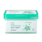SKINFOOD Basil Tea Tree C-Nic Daily Mask 270g (30 Sheets)