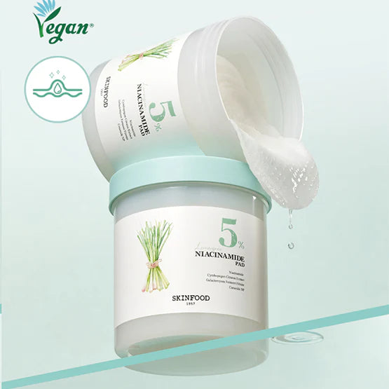 SKINFOOD Lemongrass Niacinamide 5 Pads – 60 Sheets 250g