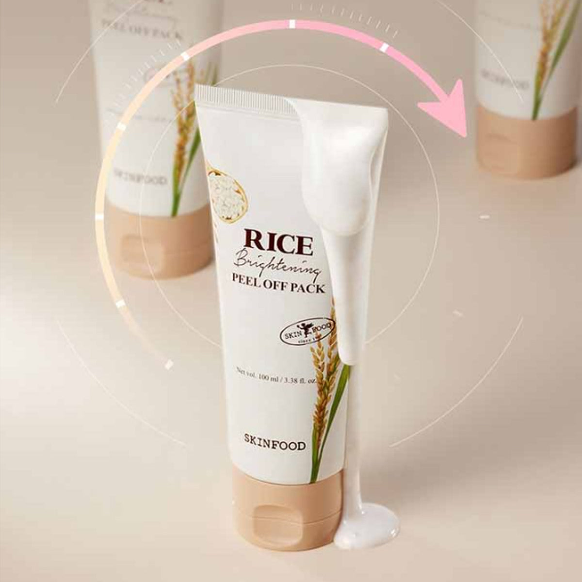 SKINFOOD Rice Brightening Peel Off Pack 100ml