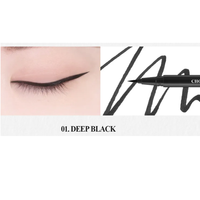 SKINFOOD Choco Shade Brush Eyeliner - DEEP BLACK