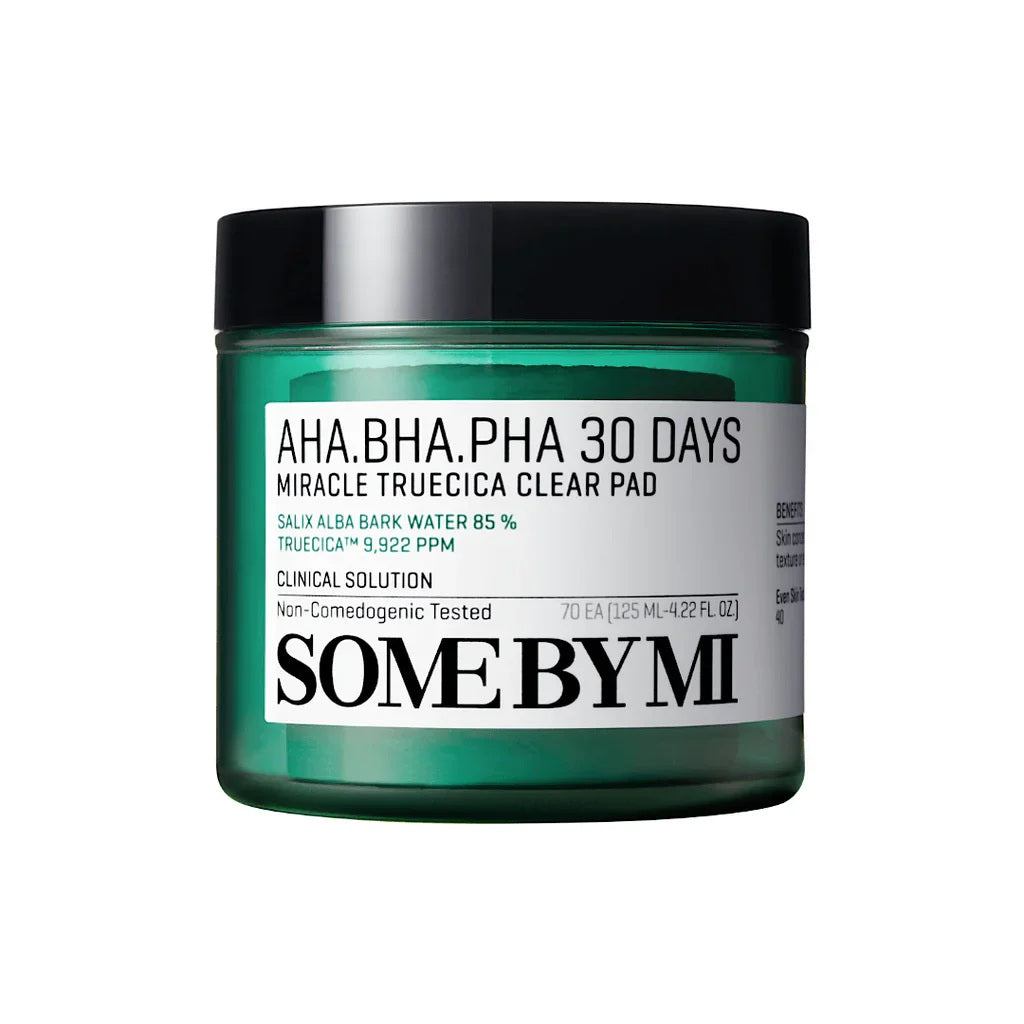 SOME BY MI AHA BHA PHA 30 Days Miracle Truecica Clear Pad 125ml 70ea