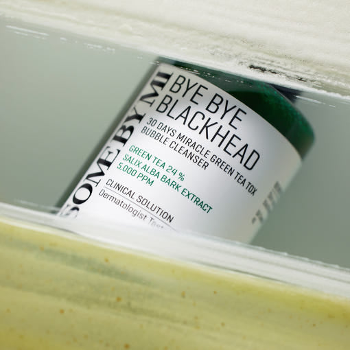 [Expiration imminen] SOME BY MI Bye Bye Blackhead 30 Days Miracle Green Tea Tox Bubble Cleanser 120g